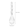 thumbnail image 2 of OULII 20Ud Colgantes Decorativos De Transparente Para Y Hogar, 2 of 8