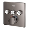 thumbnail image 2 of Grohe Grohtherm 29142A00 Triple Function Thermostatic Valve Trim in Grohe Hard Graphite, 2 of 5