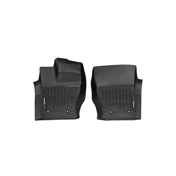WeatherTech Custom Fit FloorLiners compatible with Land Rover Rover Range Rover Sport, Discovery, Range Rover Sport PHEV, Range Rover PHEV, Range Rover - 1st Row (Driver & Passenger), Black