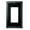 Black, variant on Pass & Seymour Legrand TP26-W 1-Gang Decorator GFCI Rocker Switch Wallplate, Midway Size, Unbreakable Nylon, White