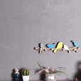 thumbnail image 5 of Lishi Wooden Bird Design Wall Mounted Coat Rack with 4 Hooks for Home Storage, 5 of 5
