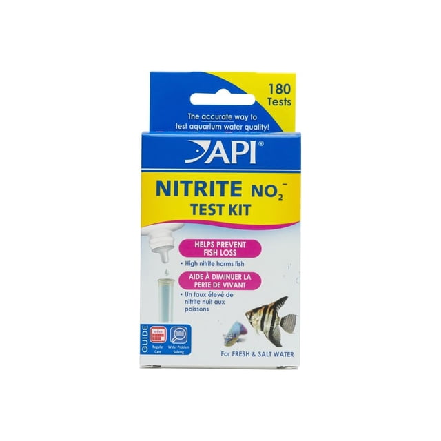 API Nitrite Test Kit for Freshwater and Saltwater Aquariums, 180 Tests per Kit