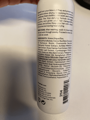 L'ange Hair Envie Leave-In Conditioner | Biotin, Coconut Oil & Botanical Extracts | 4 Fl Oz