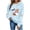 Sky Blue, variant on Ozmmyan 2026 Womens Halloween Sweatshirt for Womens Cute Ghost Pumpkin Graphic Long Sleeve Crewneck Pullover Tops Fall Winter Casual Sweater