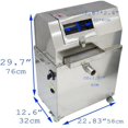 thumbnail image 2 of PreAsion Stainless Steel Electric Sugar Cane Ginger Press Juicer 3 Rolls Sugarcane Extractor 110V, 2 of 22