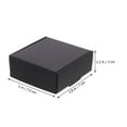 thumbnail image 2 of SHINYPASING 25Pcs Black Mailing Boxes Paper Packing Boxes for Storage with Foldable Easy Use Design, 2 of 8