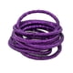 thumbnail image 1 of Sonducket 10 piezas de bandas para el cabello Topknot, diadema de moda, tocado sólido decorativo, soporte Universal para cola de caballo, Accesorio para el cabello Morado oscuro, 1 of 6