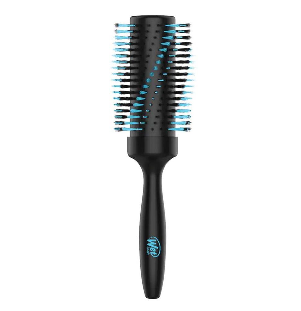 Wet Brush Smooth Shine Round for ThickCourse Hair Black 1 Brush