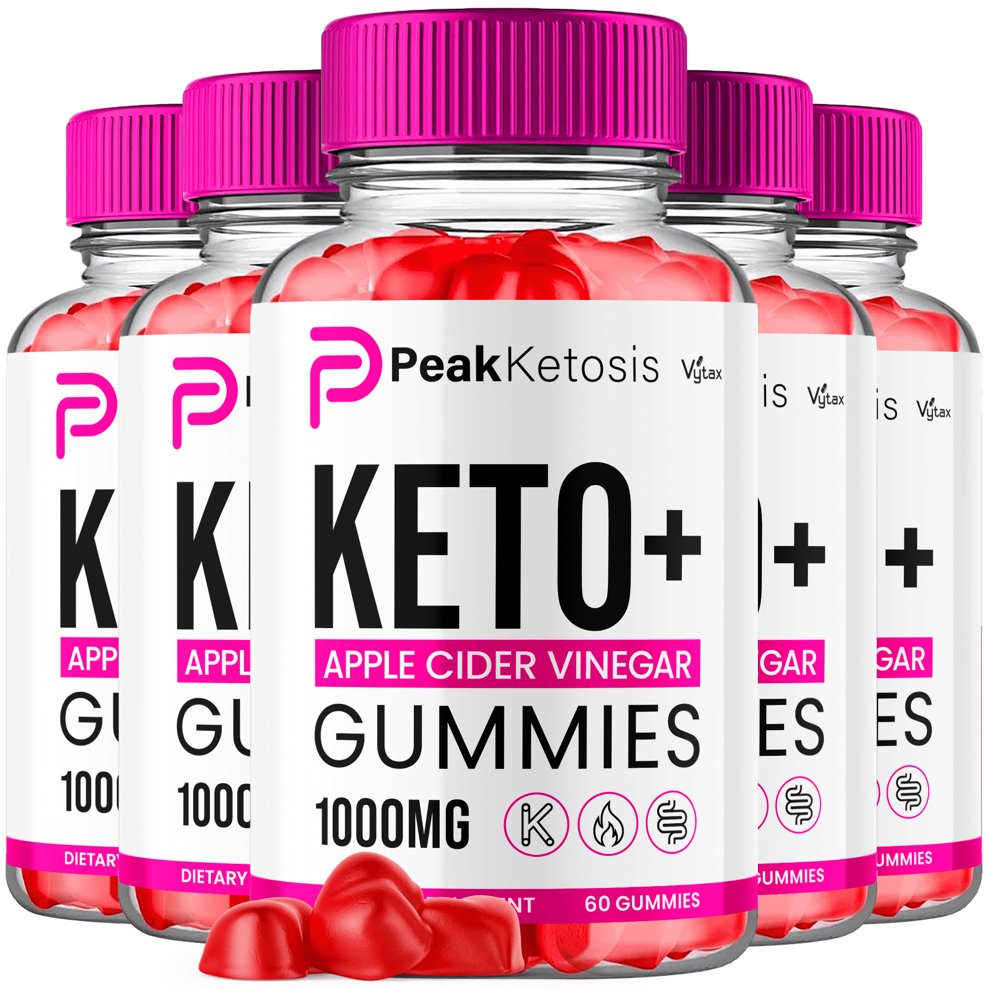 Peak Ketosis Keto ACV Gummies Maximum Strength Weight Management Supplement 300 Gummies