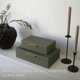 thumbnail image 4 of Cajas de almacenamiento decorativas ZICOTO de piel sintética, juego de 2, 4 of 9