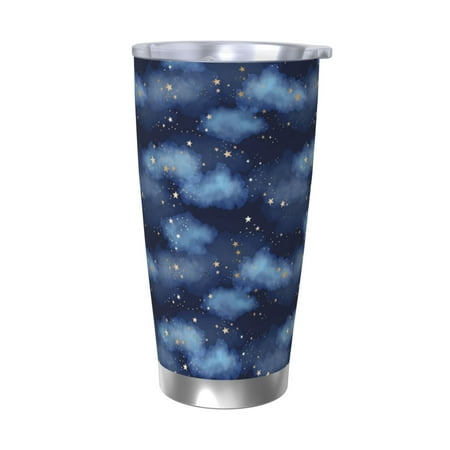 

Coaee Starry Sky for 20oz Insulated Kettle Water Bottle For Running Hiking Cycling Climbing Men S Woman Insulated Water Bottle-Without Straw