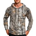 thumbnail image 4 of Havenx Men's Camo Hoodies Sweatshirt Long Sleeve Camouflage Print Hoodies with Pockets Drawstring Hooded Sweatshirt Athletic Workout Fall Winter Fishing Hunting Casual Pullover,Earthy Yellow M, 4 of 7
