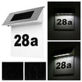 thumbnail image 1 of Fiudx Luz Solar para Puerta con Número, Panel Solar Led Brillante, Diseño Impermeable Ip65, Encendido y Apagado Automático de Bajo Consumo, Iluminación para Caminos de Jardín, Decoración Exterior, Ac, 1 of 6