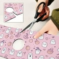 thumbnail image 6 of Yayeee Faucet Mat for Kitchen Sink 30" Diatomite Long Splash Guard Pad, Pink Halloween, 6 of 7