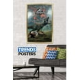 thumbnail image 2 of Jurassic World: Fallen Kingdom - Volcano Wall Poster, 22.375" x 34", Framed, 2 of 3