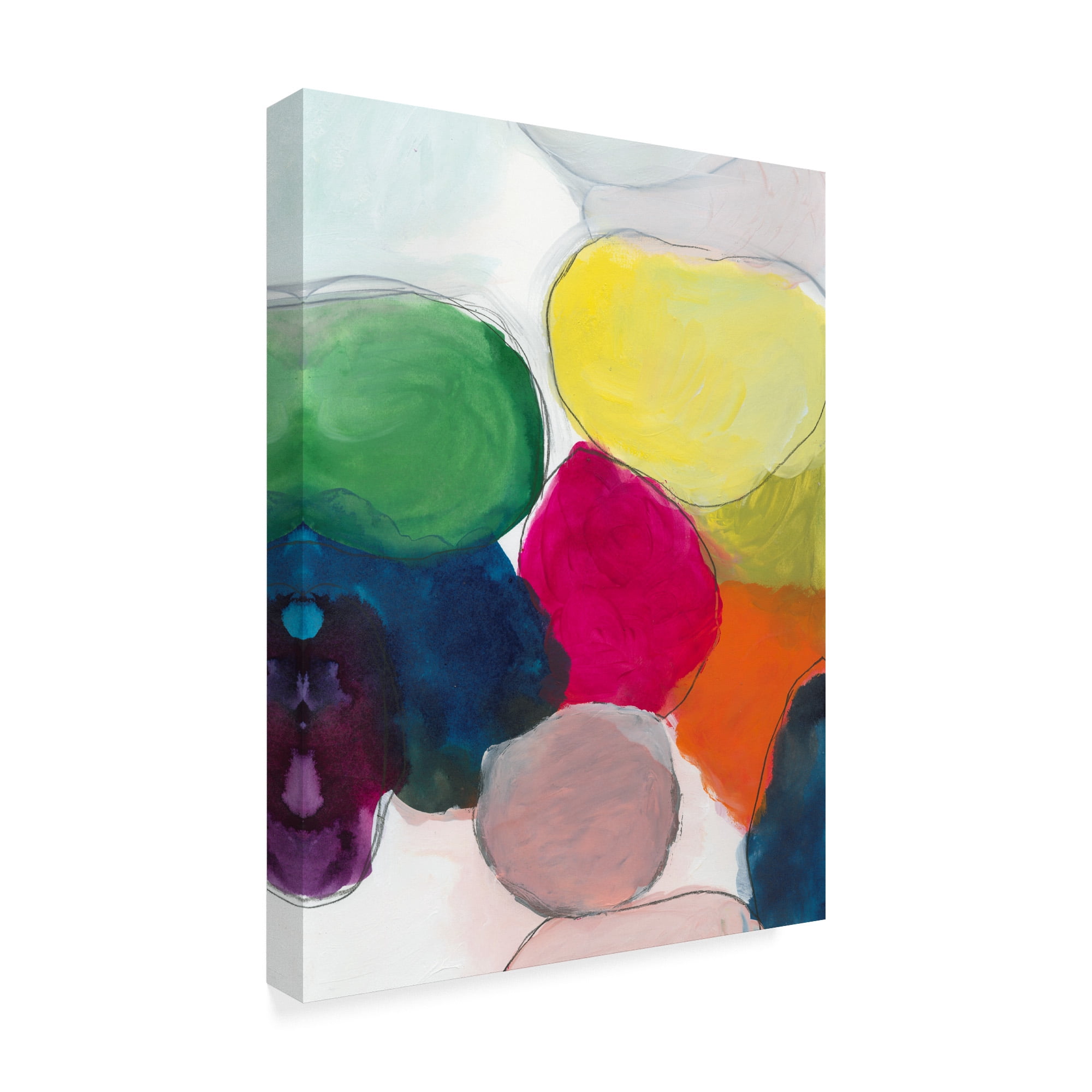 Trademark Fine Art 'The Party I' Canvas Art by Jodi Fuchs