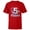 Red, variant on Disney Junior’s Ariel Fifth Birthday 5 Years Old Today - Short Sleeve T-Shirt for Kids - Customized-White