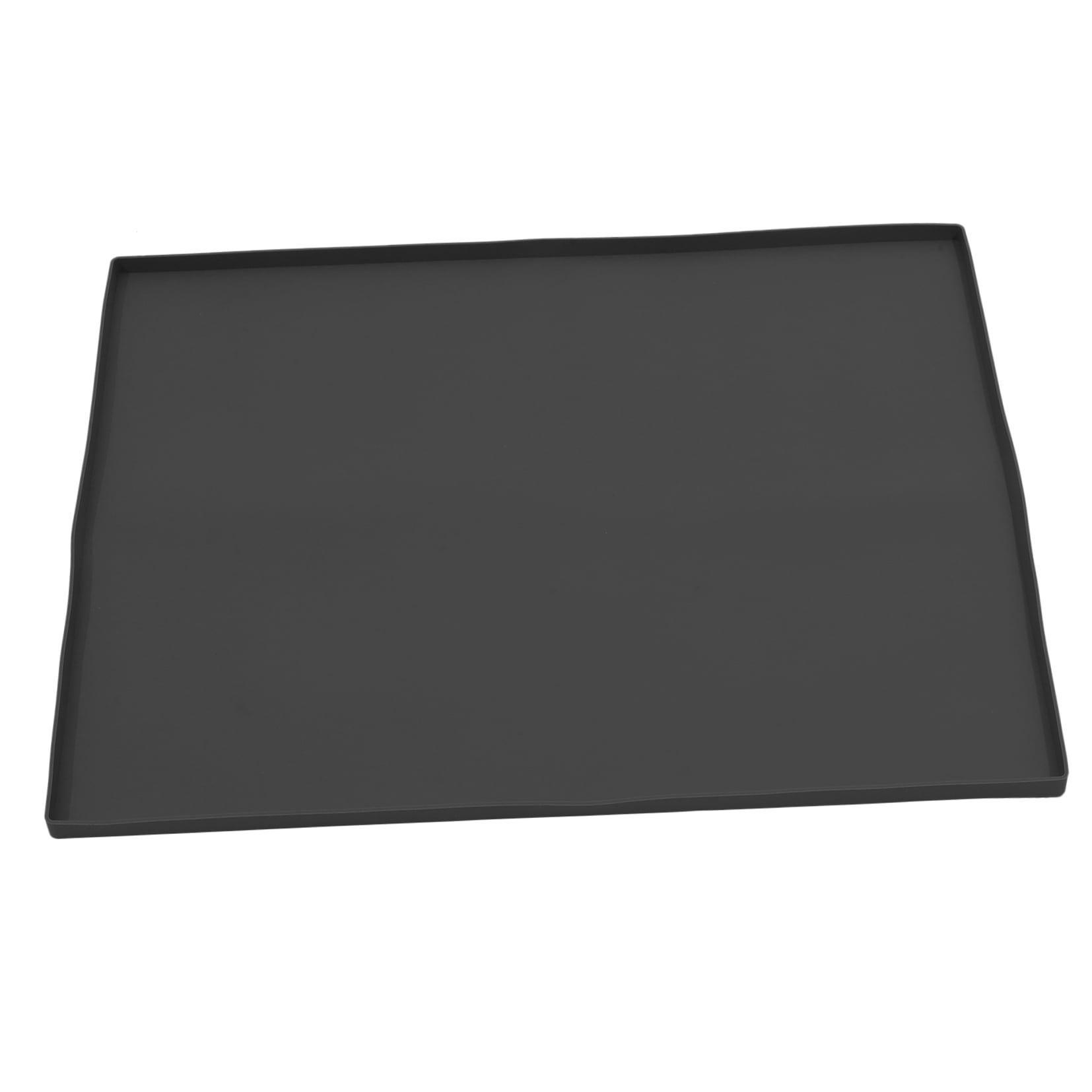 Worgeous  Clothes Machine Protection Pad Dryer Top Protector Mat for Washer Kitchen Cabinet Liner Black