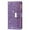 Purple, variant on ELEHOLD for Samsung Galaxy Z Fold 5 Stylish Wallet Case,Bling Glitter Leather Zipper Pocket 9 Card Holders Stand Function Magnetic Clasp Detachable Lanyard Purse Case for Galaxy Z Fold 5,Purple