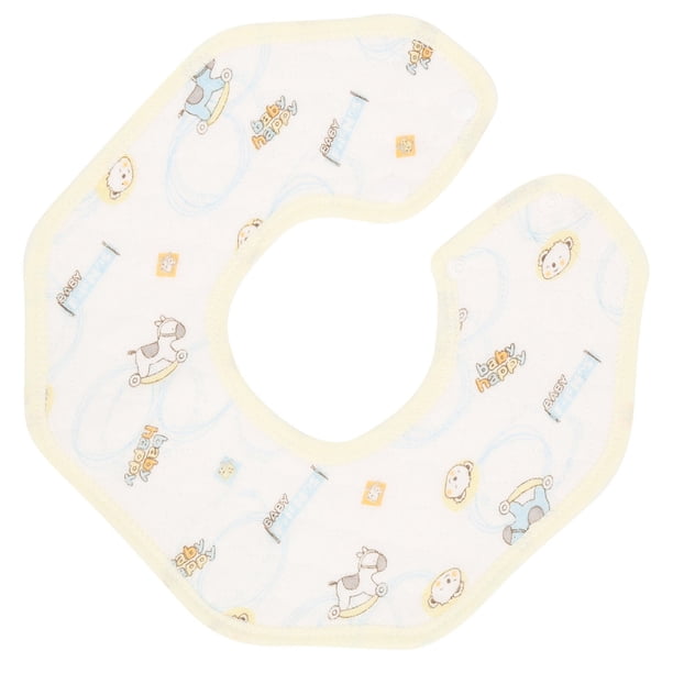 Baberos de algodón unisex para bebés, baberos de algodón unisex para bebés, toalla para saliva para babear, comer, dentición, baberos para bebés de alto rendimiento