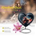 thumbnail image 5 of Aggressive Fighter - Decorative Urns For Human Ashes - Cremation Urn For Human Ashes - 3 Inch - Pack Of 4 - Heart Keepsake Urns - Urns For Ashes Keepsake - Human Remain Urn - Heartture Urn, 5 of 5