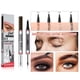 thumbnail image 1 of Lápiz de cejas impermeable de 4 puntas de doble cabeza con crema moldeadora y color 1,5 ml + 0,4 ml Maquillaje de cejas de aspecto natural a prueba de manchas de larga duración Fórmula a base de, 1 of 2
