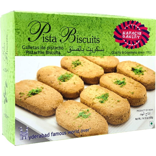 Karachi Bakery Pista Biscuits 400 Gm (14 Oz)