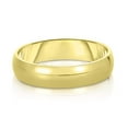 thumbnail image 5 of Floreo 10k Yellow Gold or White Gold 4mm Solid Polished Comfort Fit Wedding Band Ring, 5 of 5