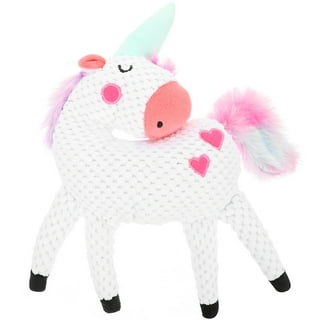 Patchwork Pet Unicorn Dog Toy, Plush Dog Toys