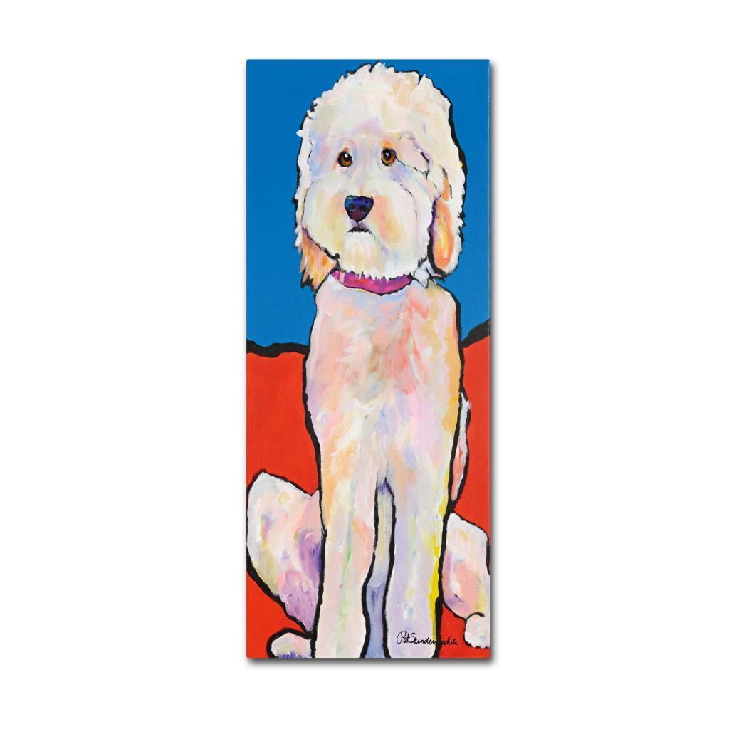 Trademark Fine Art "What No Diamonds" Canvas Art by Pat Saunders