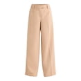 thumbnail image 3 of Scoop Women’s and Women's Plus Crepe Wide Leg Trousers, 32", 32.5", and 34" Inseams, Sizes 0-28, 3 of 6