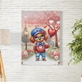 thumbnail image 2 of Happy Valentine’s Day Adorable Vizsla Puppy Holding Heart Balloon Vertical Matte Canvas Poster Vizslas Dog Lover Gifts Idea Wall Art Home Decor - 00030, 2 of 5
