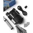 thumbnail image 7 of Tigebraver Digital Binoculars With Camera, 8X Digital Zoom, 2" LCD Display, 40MP Photo & 2.5K Video Recording, Includes 32GB SD Card For Concerts, Bird Watching & Outdoor Adventures, 7 of 7