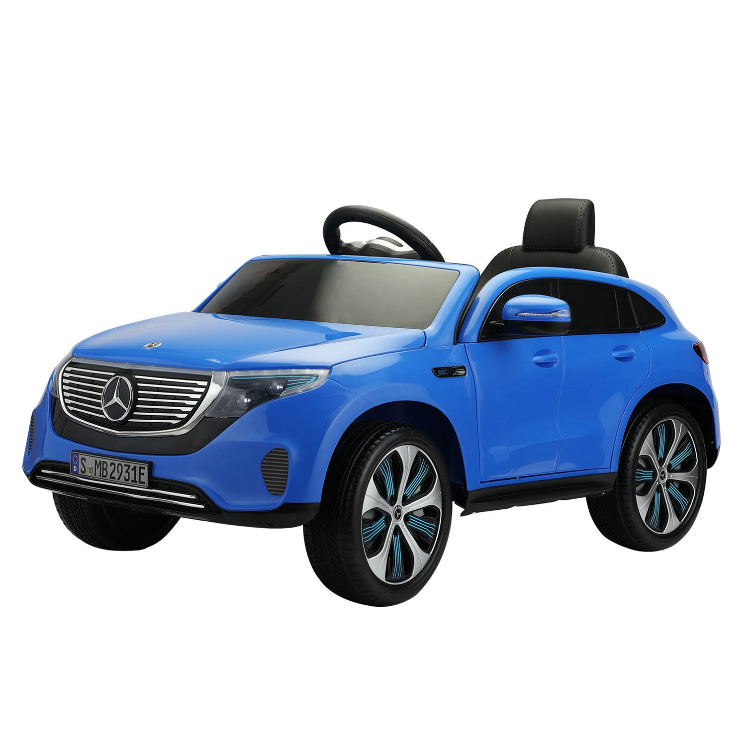 Kepooman 12V Kids Electric Car, Car Toy for Chidren - Blue