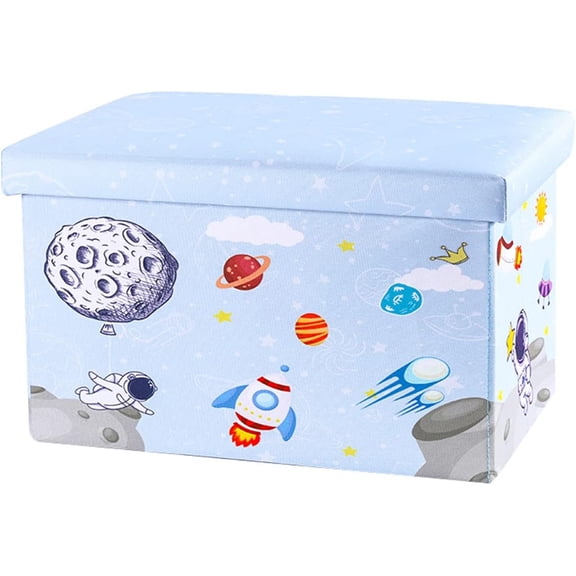 Glider Rocking Ottoman, Comfy Smooth Gliding Accent Ottoman for Living Room, Pink