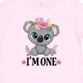 thumbnail image 4 of Inktastic 1st Birthday Koala 1 Year Old Girl Girls Baby T-Shirt, 4 of 5