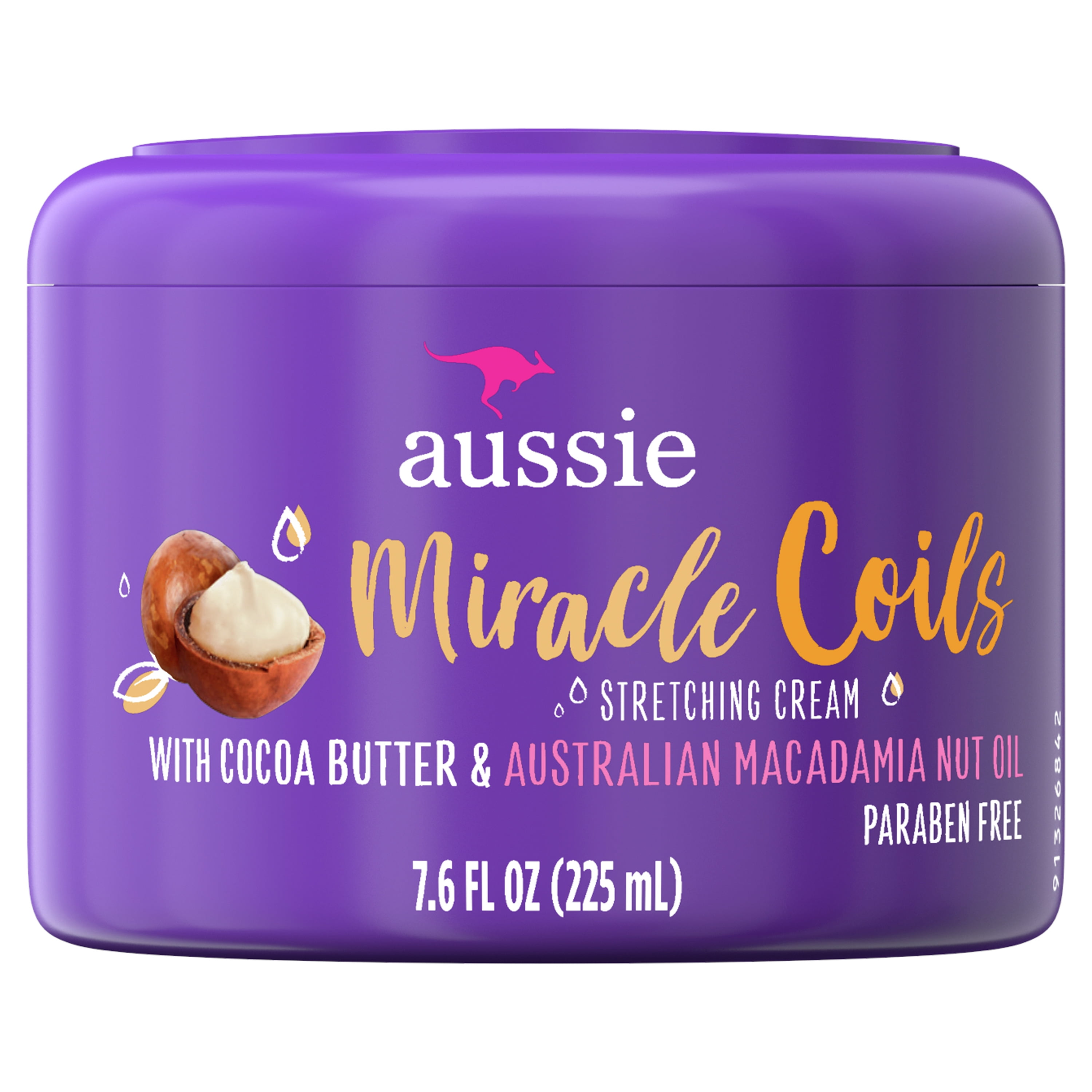 Aussie Miracle Coils Curl Enhancing Hair Styling & Stretching Balm, 7.6 fl oz