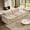 Tan, variant on Aukfa 3-Piece Cloud Modular Sectional Sofa for Living Room, Ice Flower Chenille, Tan