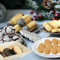 thumbnail image 3 of Duplex Sandwich Creme and Peanut Butter Sandwich Cookies 18 Pack Each Box for Breakfast Food Sweet Snacking Home Kitchen Birthday Party Favor Holiday Treats Gift Set of 2 with Snakkpoki, 3 of 7