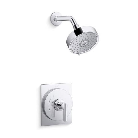 Open Box Kohler TS35916-4G-CP 1.75 GPM Castia by Studio McGee Rite-Temp Shower Trim Kit - Polished Chrome