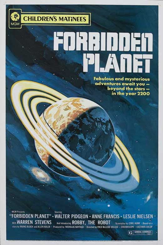 Forbidden Planet (1956) Walter Pidgeon / Anne Francis DVD NEW *SAME DAY  SHIPPING