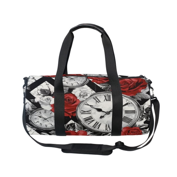 BZSMCE Bucket Sports Bag Creative Vibrant Memories Pattern Casual Simple Bag