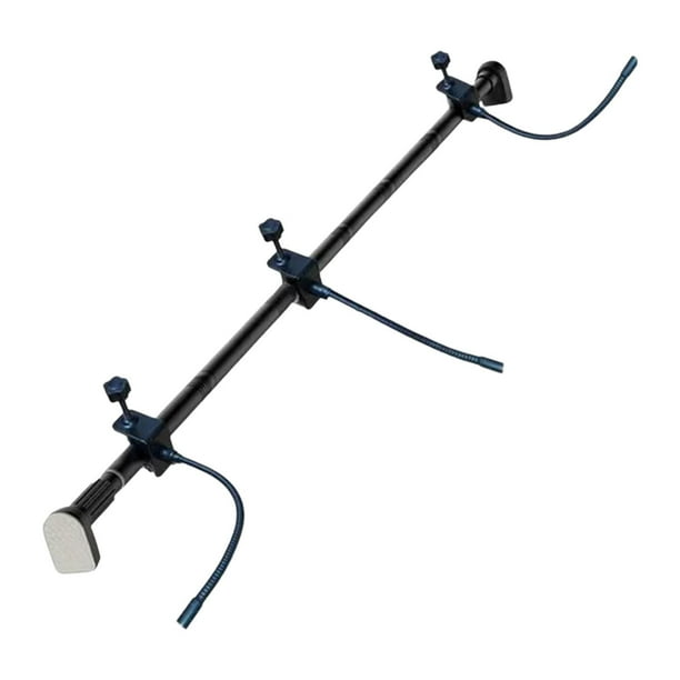 Colgador de guirnalda para puerta de entrada, soporte de decoración navideña, fácil de instalar, resistente colgador de plantas navideñas, soporte S