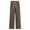 Coffee, variant on Levmjia Men's Solid Corduroy Pants Fleece-Lined Warm Trousers Straight-Leg Casual Bottoms XS-2XL