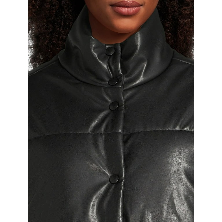 Country road satin shop puffer vest