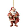 thumbnail image 2 of Christmas Santa Claus Ornaments Decoration Hanging Ornament, Hanging Ornaments Christmas Decor Holiday Party Gifts, Acrylic Hanging Holiday Ornament Christmas Tree, 2 of 6