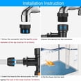 thumbnail image 4 of Bucket-Free Aquarium Water Changer Fish Tank Cleaning Tools, Siphon Universal Quick Pump Aquarium Water Changing, 4 of 6