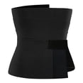thumbnail image 1 of Mujer vendaje envoltura cintura entrenador cuerpo cinturón correa estúpida control resistencia corsé correa elástica shapewear yoga entrenamiento negro Kearding AP004265-02, 1 of 7