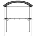 thumbnail image 4 of vidaXL Bbq Gazebo Anthracite Steel, PC board 86.6 x 45.3 x 90.6 in Hooks, 4 of 7