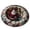 E, variant on Christmas 3D Rug,Optical Illusion Round Area Mat, Decorative Deep Vortex Illusion Rug With Depth Pattern,Funny Santa Claus Non-Slip Mats,For Living Room & Bedroom Christmas Decor (E,39.37")